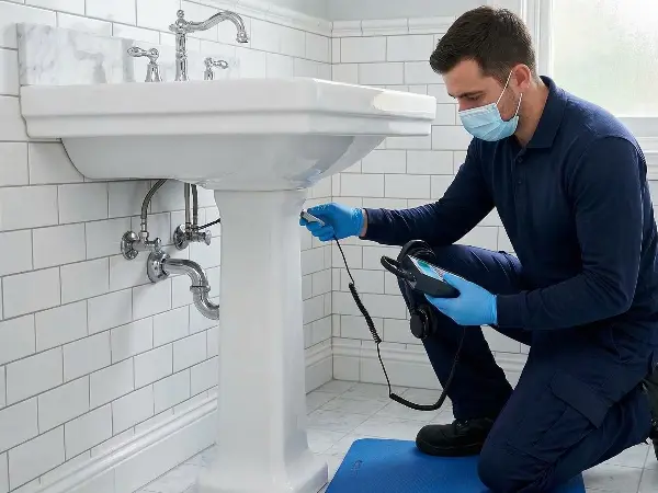Riparazione tubi acqua sanitaria potabile con resina certificata